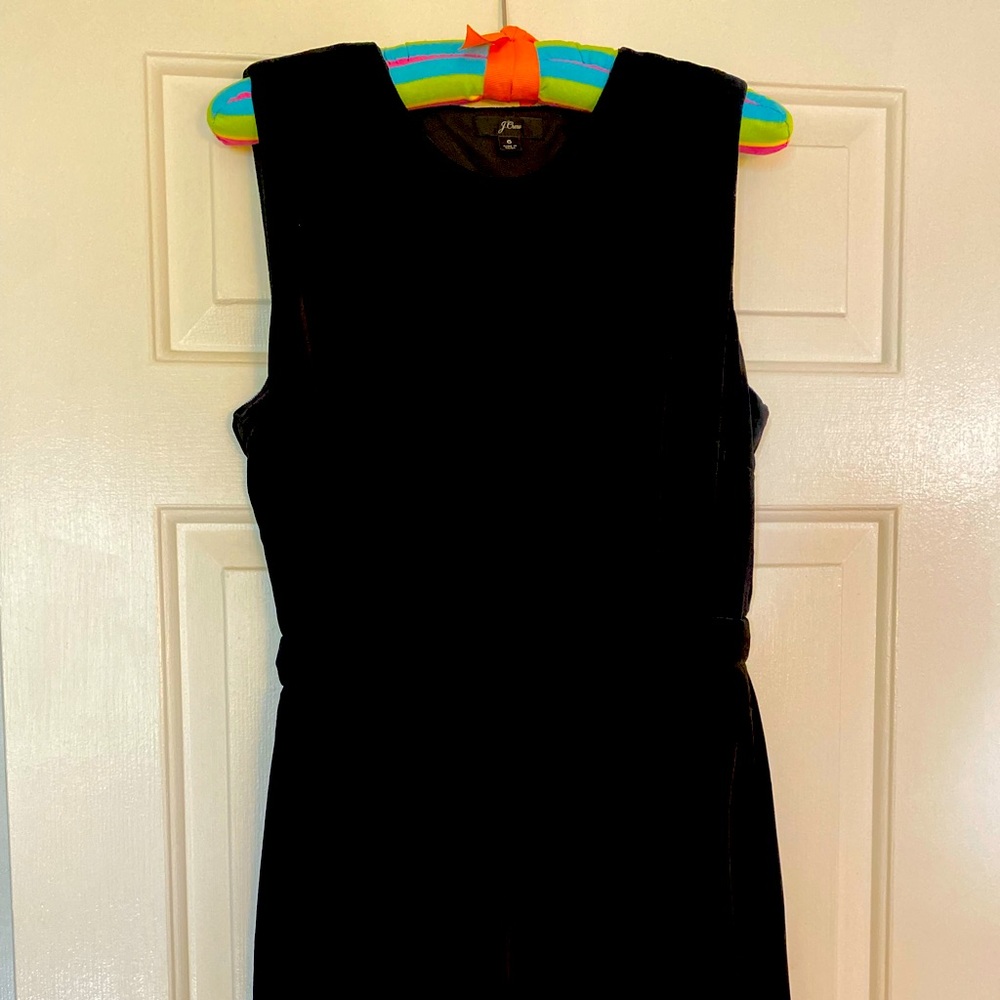 J Crew Velvet Jumpsuit